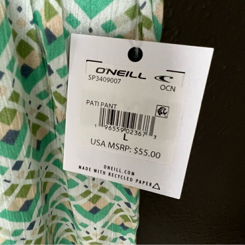 O’Neill Pati Geo Print Wide Leg Pant - Picture 6 of 10